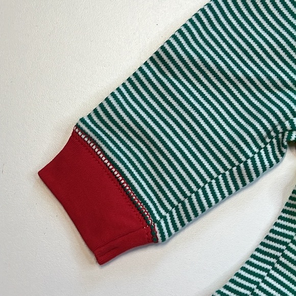 Starting Out 4PC Christmas Outfit, Reindeer Decal, Red, White, & Green, NWT!! - Picture 5 of 7